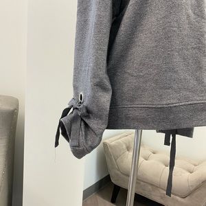 Zara sweat shirts with tie details size m